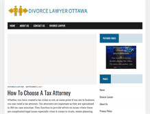 Tablet Screenshot of collaborative-law.ca